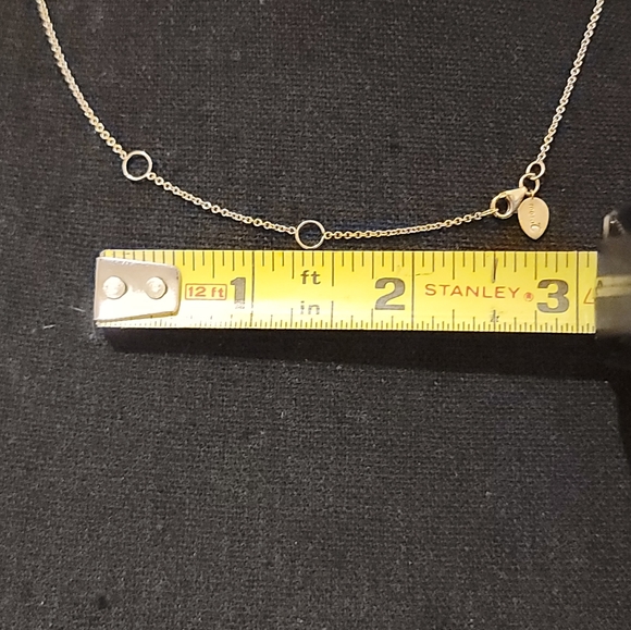Meira t 14k YELLOW GOLD DIAMOND NECKLACE ๐ ๐ 18" - Picture 9 of 12